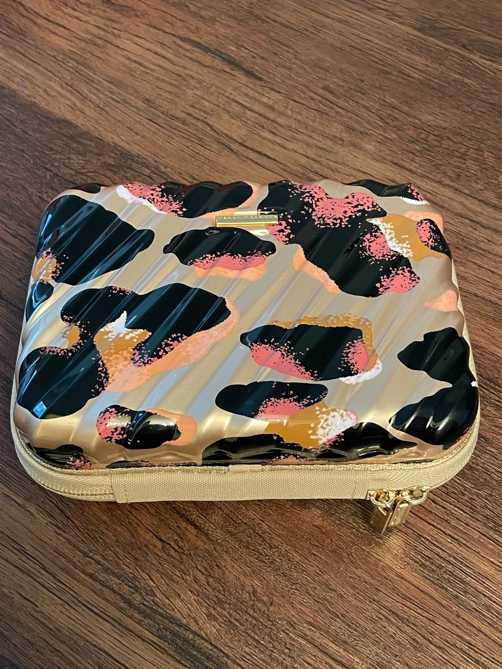 Marcy McKenna Hamptons Collection Mini Beauty Case Makeup Toiletry Travel Box